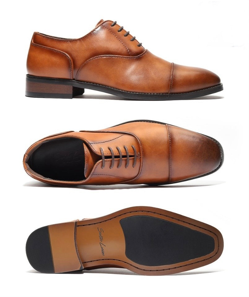 SHOES COGNAC #C-535