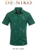 #NK-1801 GREEN SHIRT DE-NIKO image 0