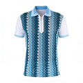 SP-26700 POLO WHITE/BLUE