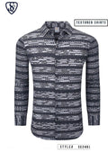 #SC 2403 GREY LONG SLEEVE SHIRT
