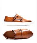 #SL-2474 COGNAC SHOES image 0