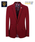 BLAZER BURGUNDY SC #S1601 image 0