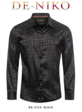 #NK- 2524 LONG SLEEVE SHIRT DE-NIKO