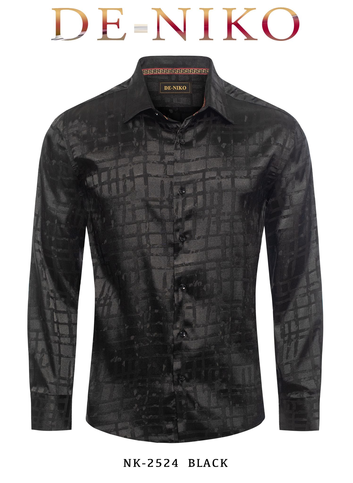 #NK- 2524 LONG SLEEVE SHIRT DE-NIKO