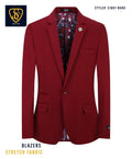 BLAZER SC BURGUNDY #S- 1601