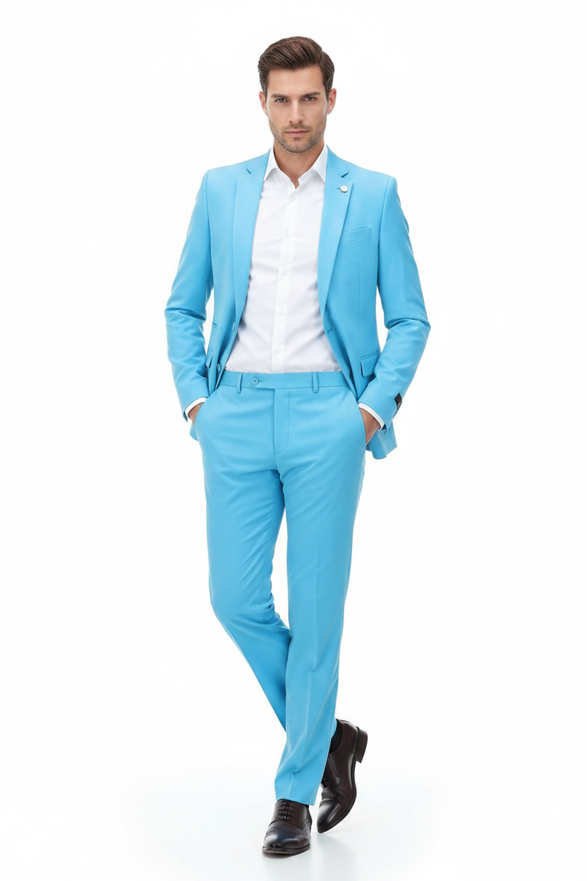 SL-604 SUIT SUSLO TURQUOISE