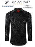 SC- 564 BLACK SHIRT LONG SLEEVE