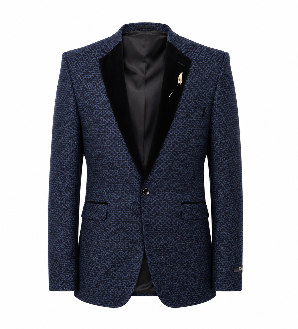MJ-194-S-02 BLAZER BLUE