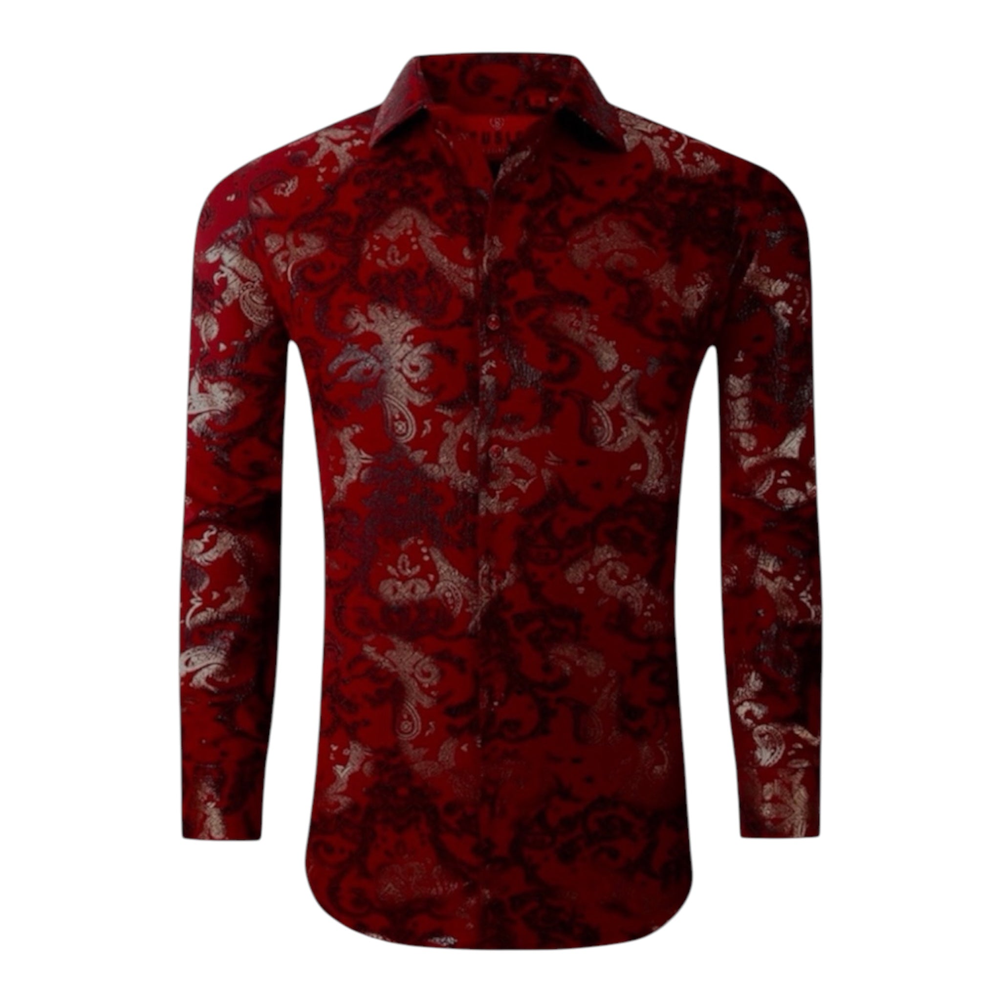 SC- 980 RED SHIRT LONG SLEEVE