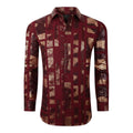 #SC 982 LONG SLEEVE SHIRT RED