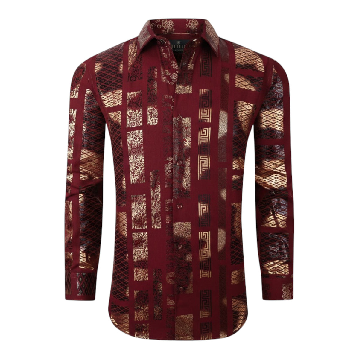 #SC 982 LONG SLEEVE SHIRT RED