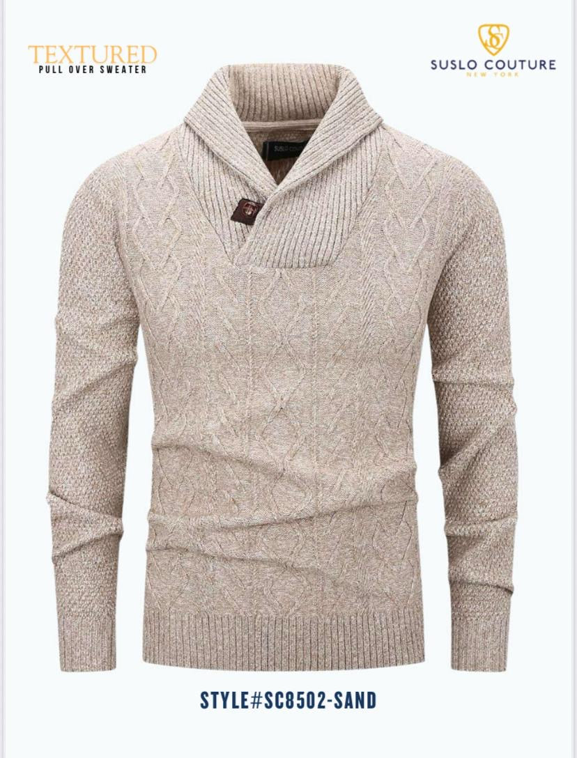 #SCC-8502 SWEATER BEIGE