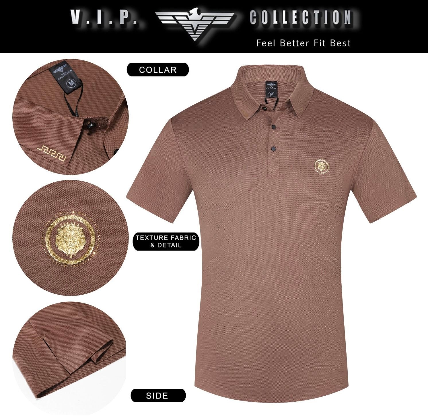 VP-828 POLO BROWN