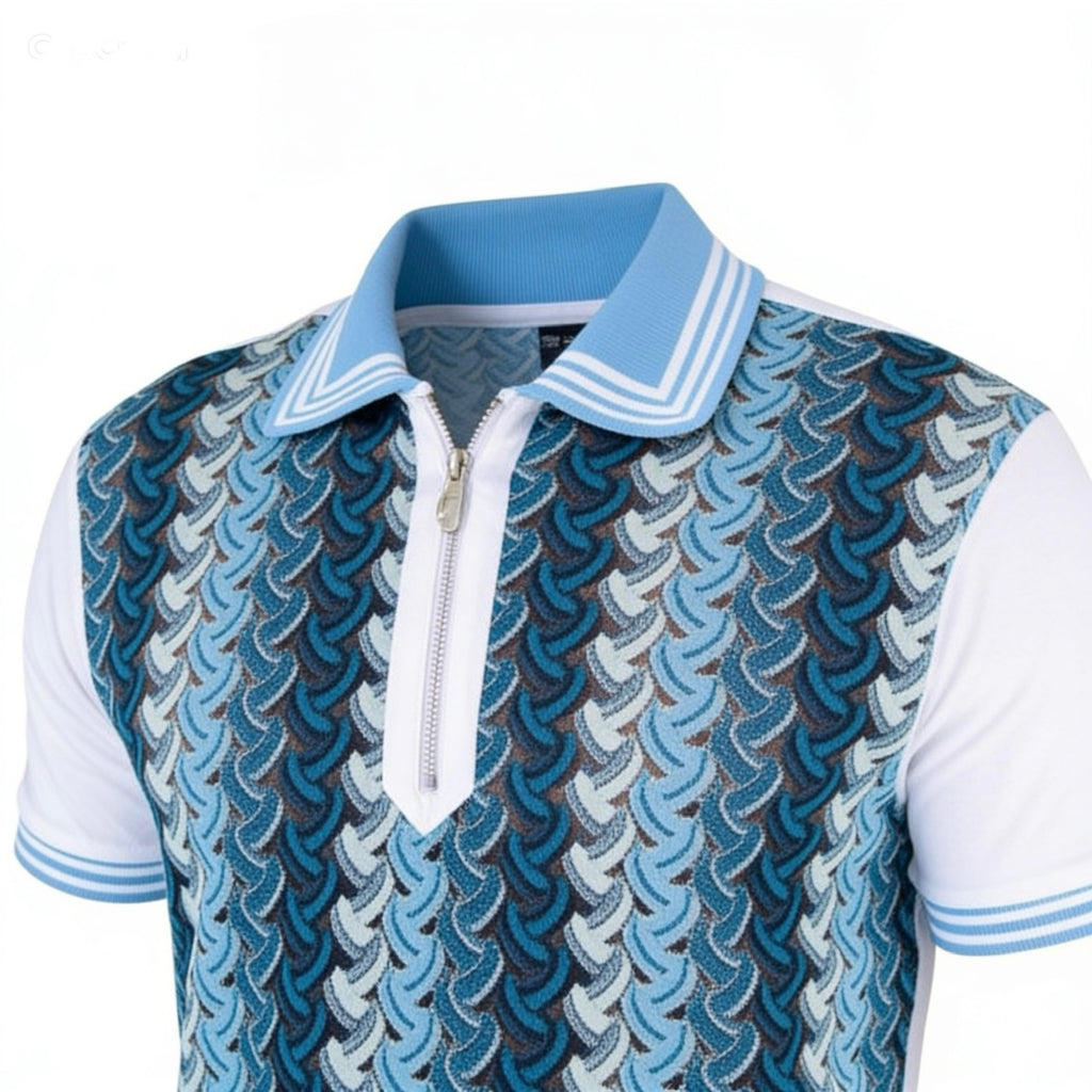 SP-26700 POLO WHITE/BLUE
