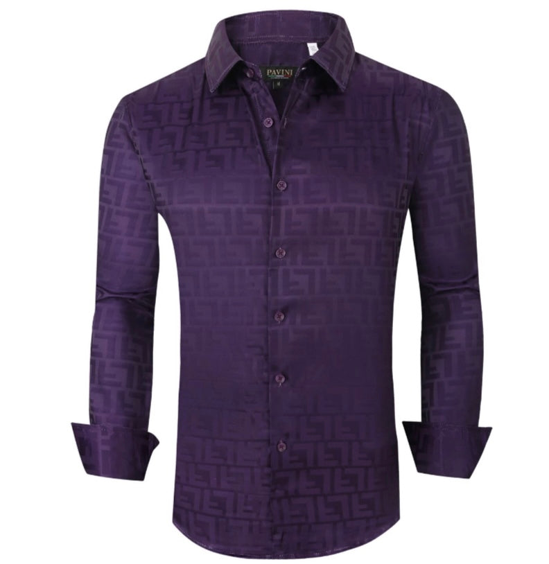 #PVLS085-15 SHIRT PURPLE image 0
