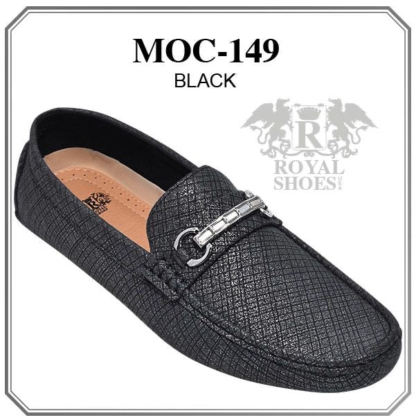 #MOC-149 BLACK SHOES RS