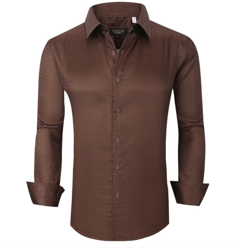 #PVLS082-03 BROWN SHIRT image 0
