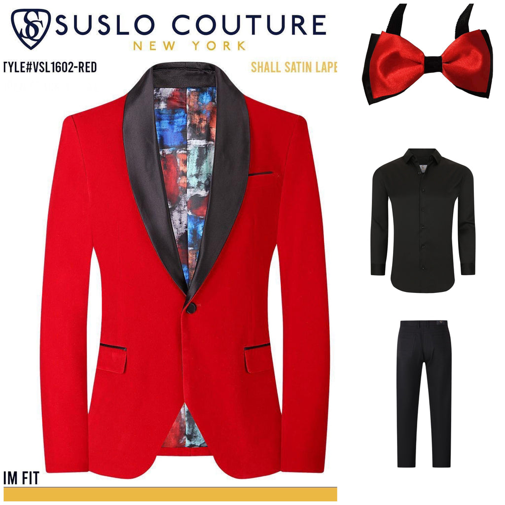 VSL-1602 SUIT SUSLO RED