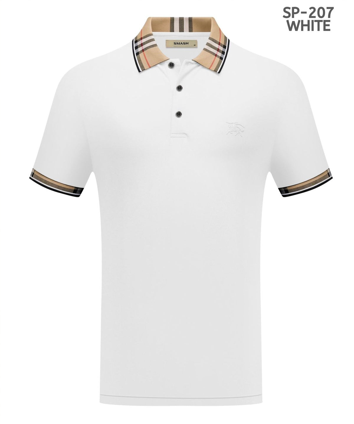 #SP-207 POLO WHITE