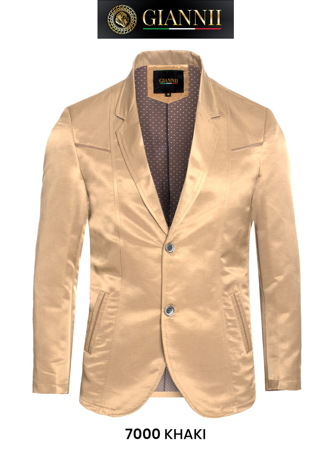 BLAZER KHAKI GIANNI #7000 image 0