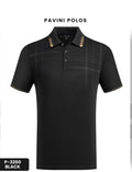 #P-3260 BLACK POLO PAVINI image 0