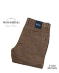 #P-838 PANTS PAVINI BROWN image 0