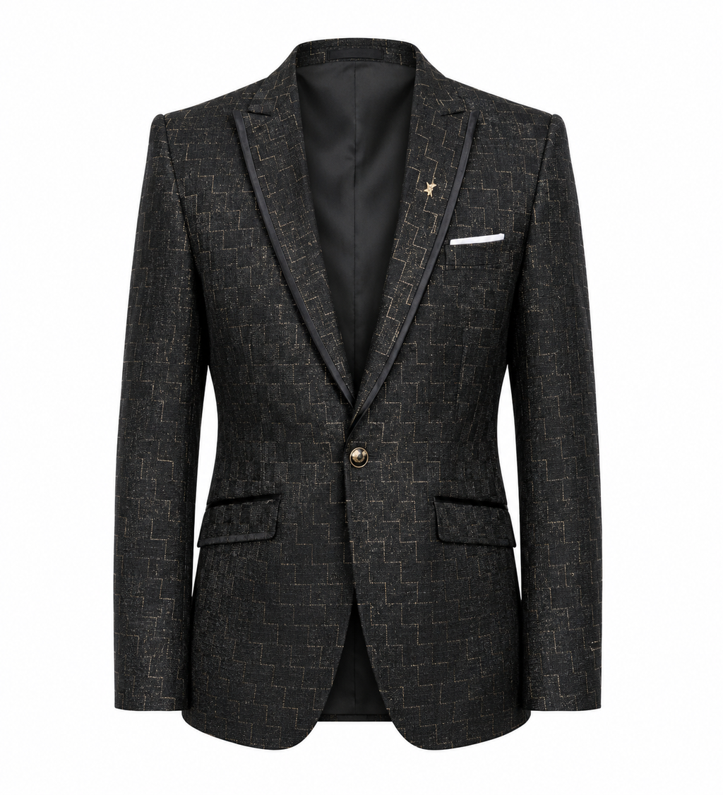 MJ-185-S-01 BLAZER BLACK