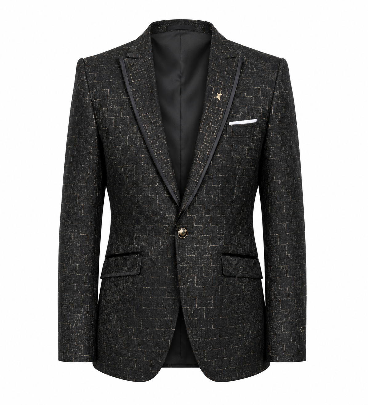 MJ-185-S-01 BLAZER BLACK