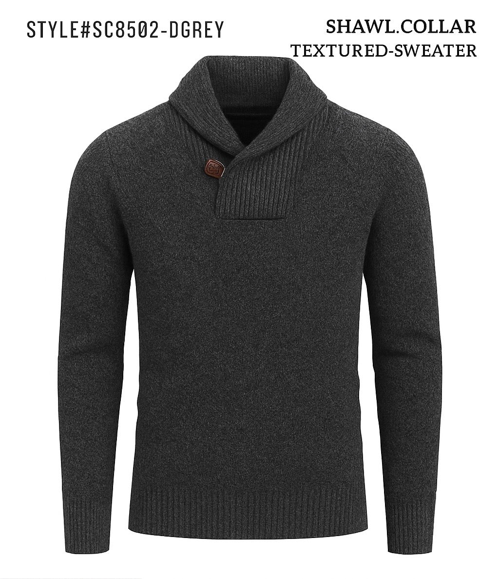 SCC 8502 SWEATER CHARCOAL