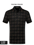 #P-3286 BLACK POLO PAVINI image 0