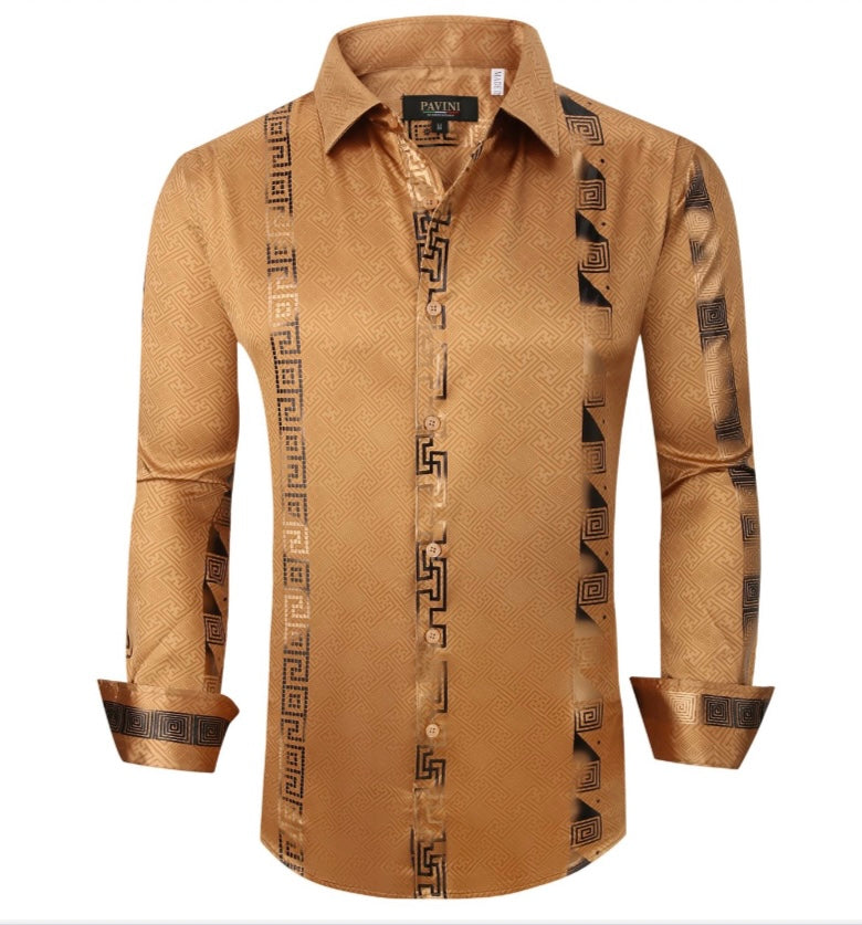 #PVLS-100-24 SHIRT GOLD image 0