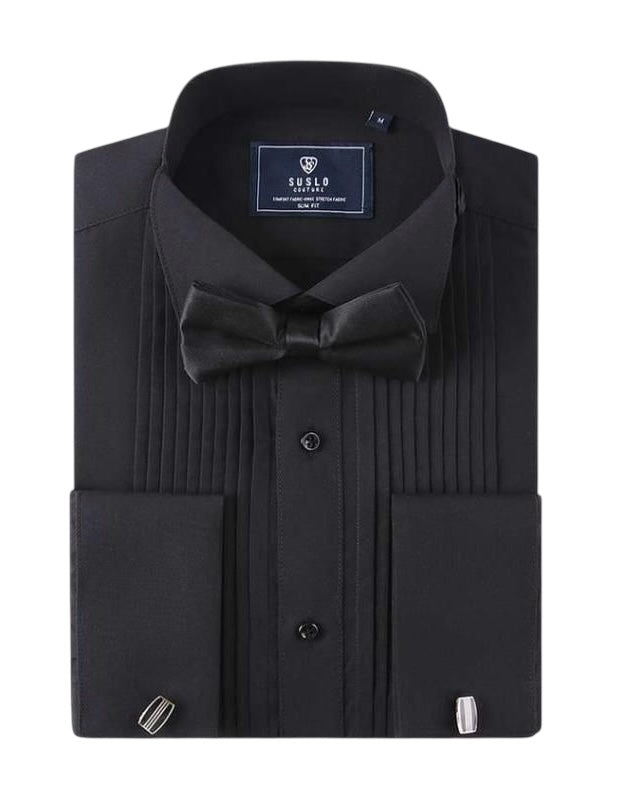 MC-808-2 BLACK SHIRT LONG SLEEVE