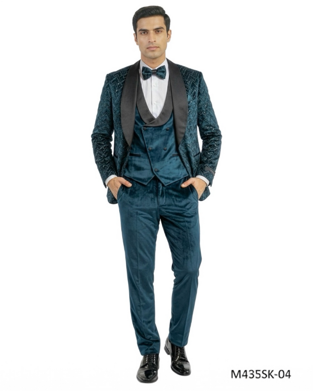 M-435-SK-04 SUIT TEAL