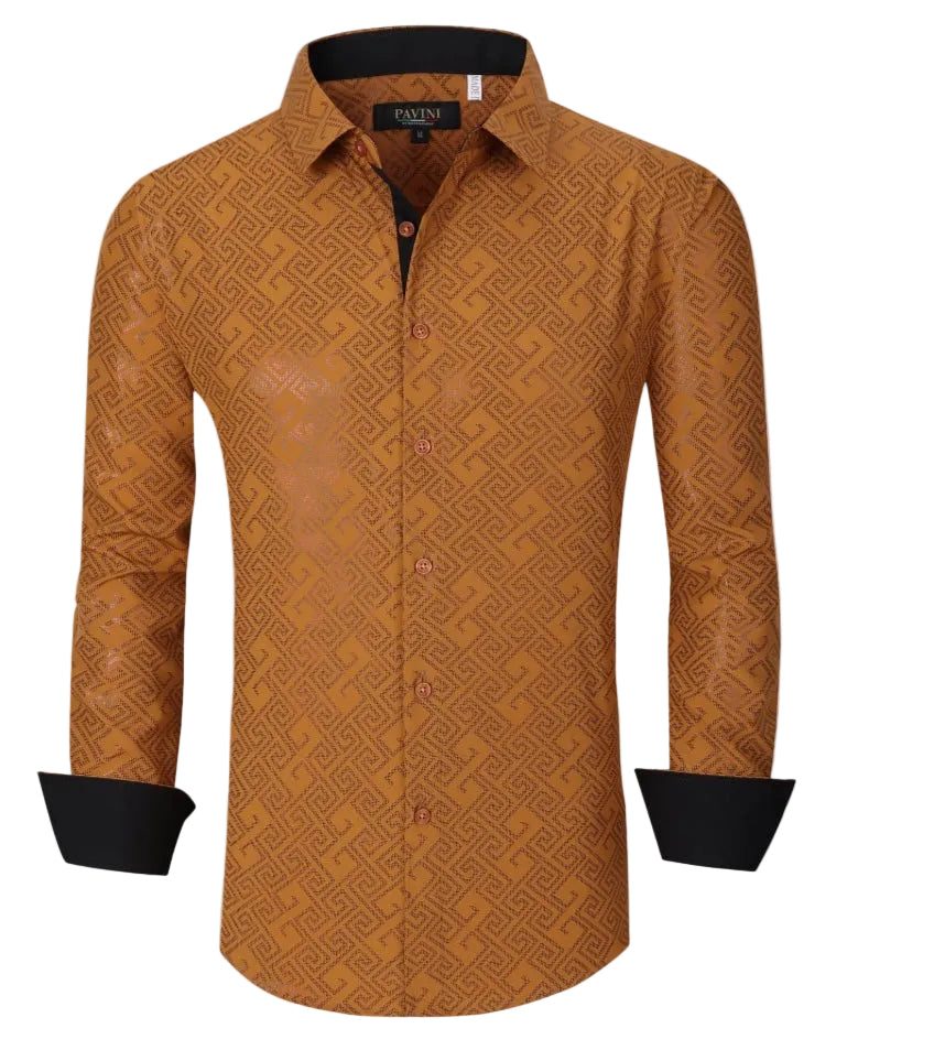 #PVLS105-04 SHIRT MUSTARD image 0
