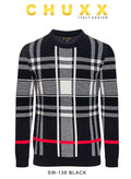 #SW-138 BLACK SWEATER CHUXX