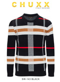 #SW-143 SWEATER BLACK CHUXX