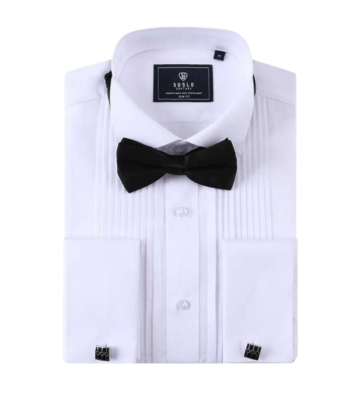 MC-808-1 WHITE SHIRT LONG SLEEVE