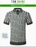 CJZ-75 POLO OLIVE/CREAM