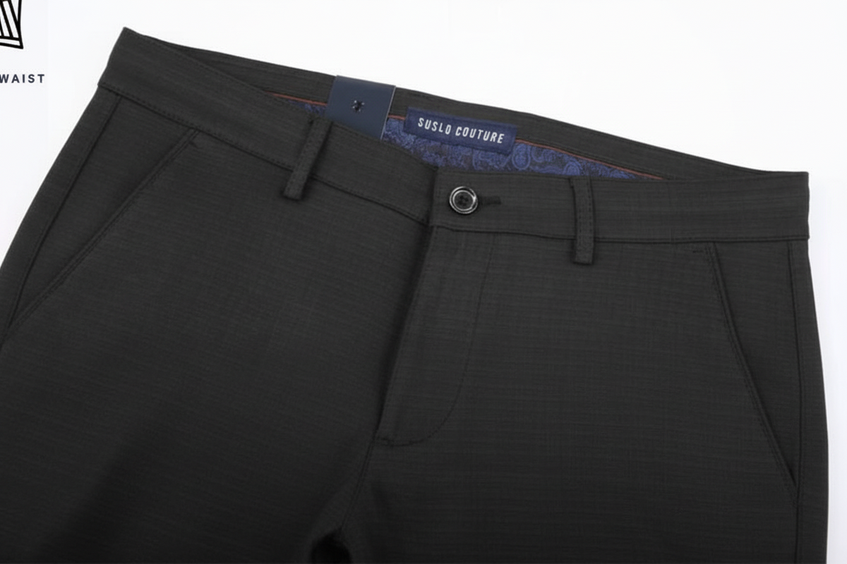 #PS-303-2 PANTS BLACK