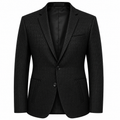 #PMS-012 BLACK BLAZER PAVINI