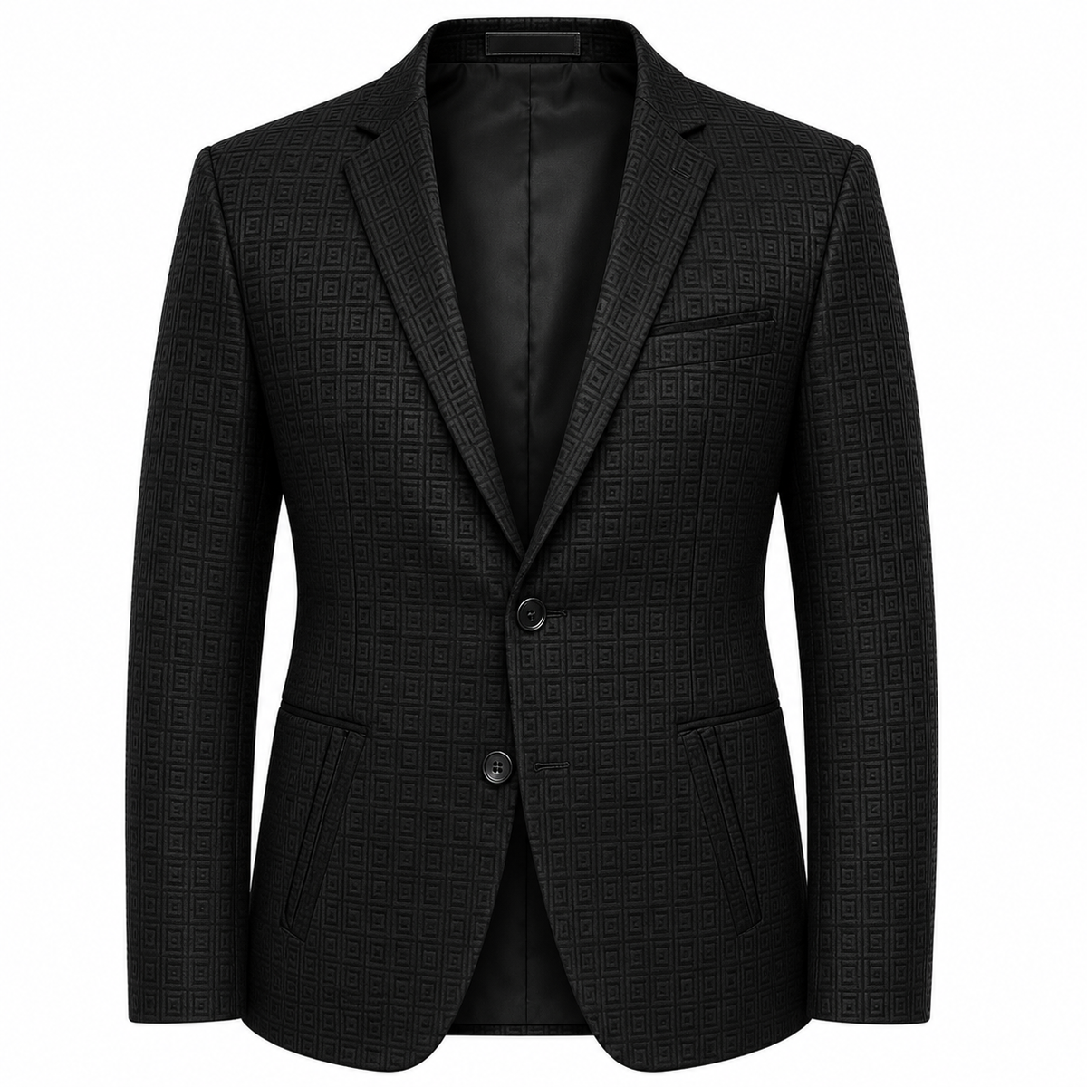 #PMS-012 BLACK BLAZER PAVINI