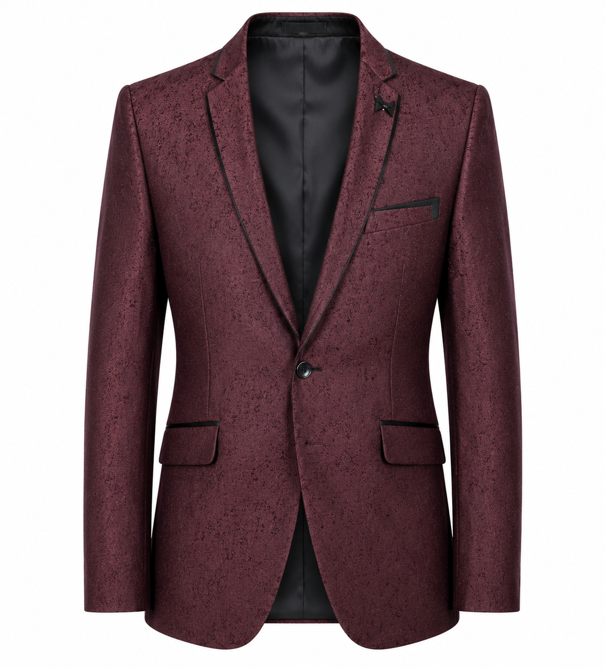 MJ-191-S-02 BLAZER BURGUNDY