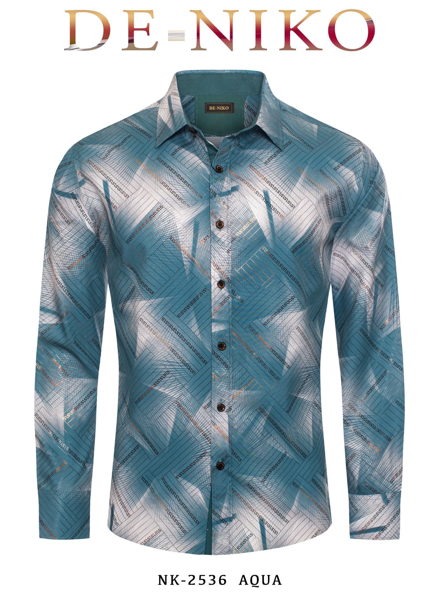 Nk- 2536 AQUA SHIRT