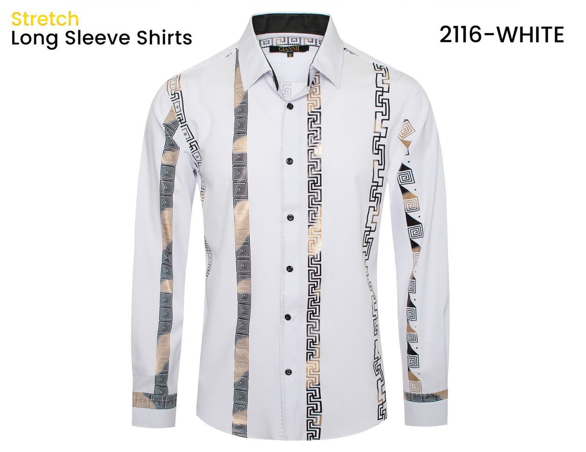 #2116 WHITE SHIRT LONG SLEEVE