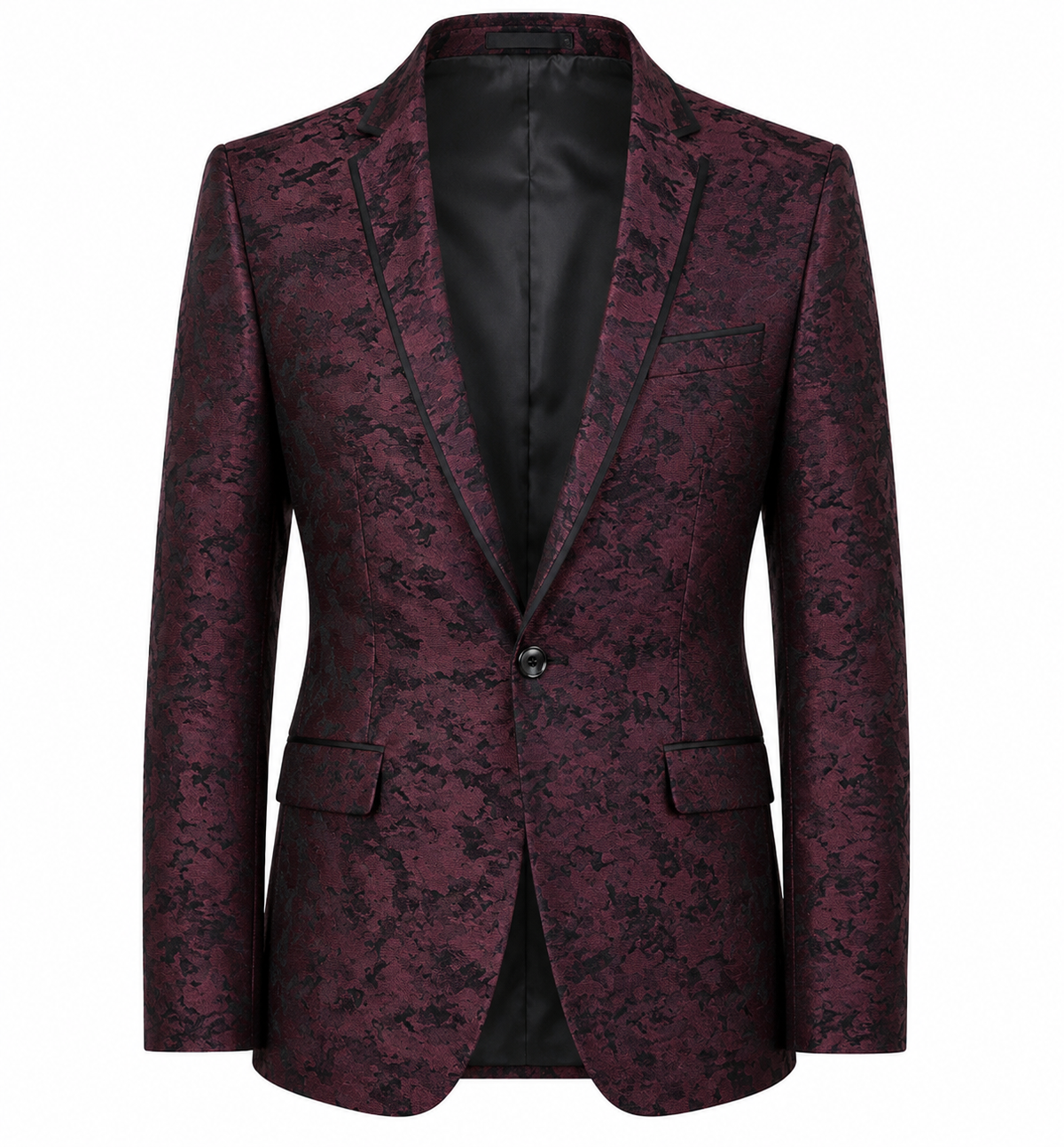 MJ-153-S-04 SUIT BURGUNDY