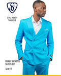 DB-601 SUIT SUSLO TURQUOISE