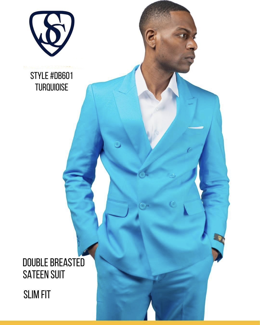 DB-601 SUIT SUSLO TURQUOISE