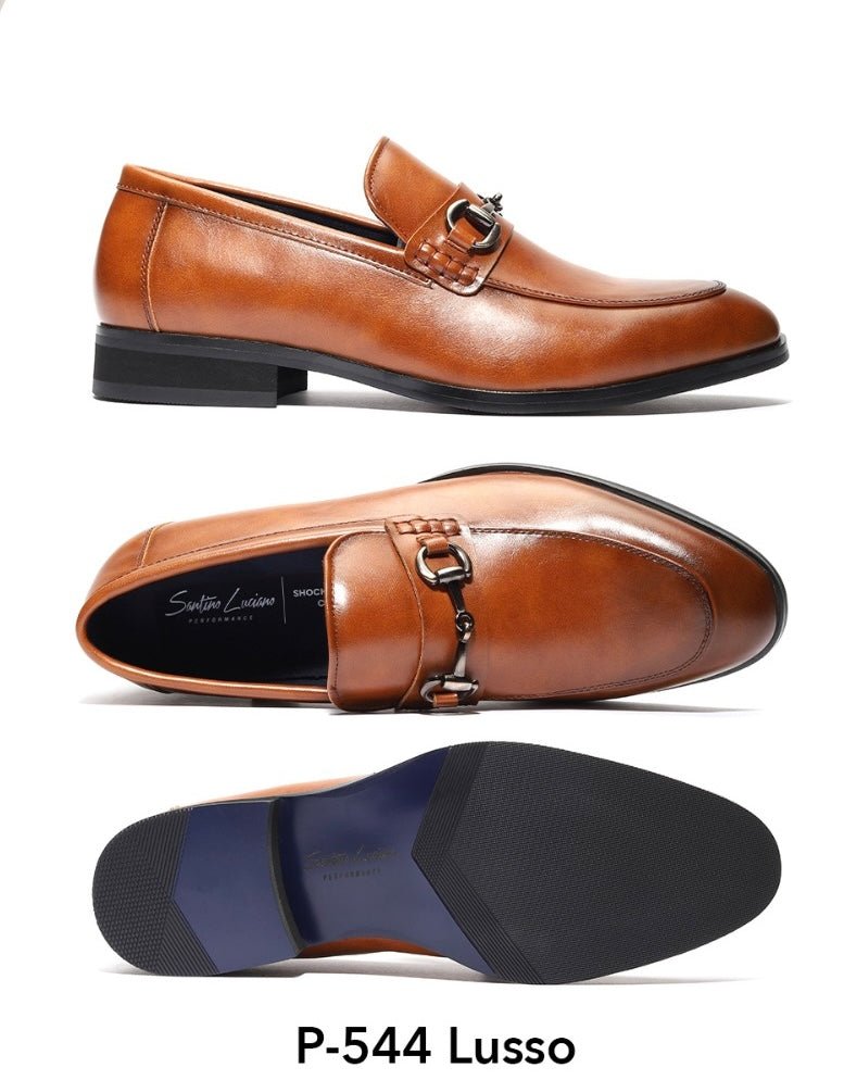 #P-544 SHOES COGNAC