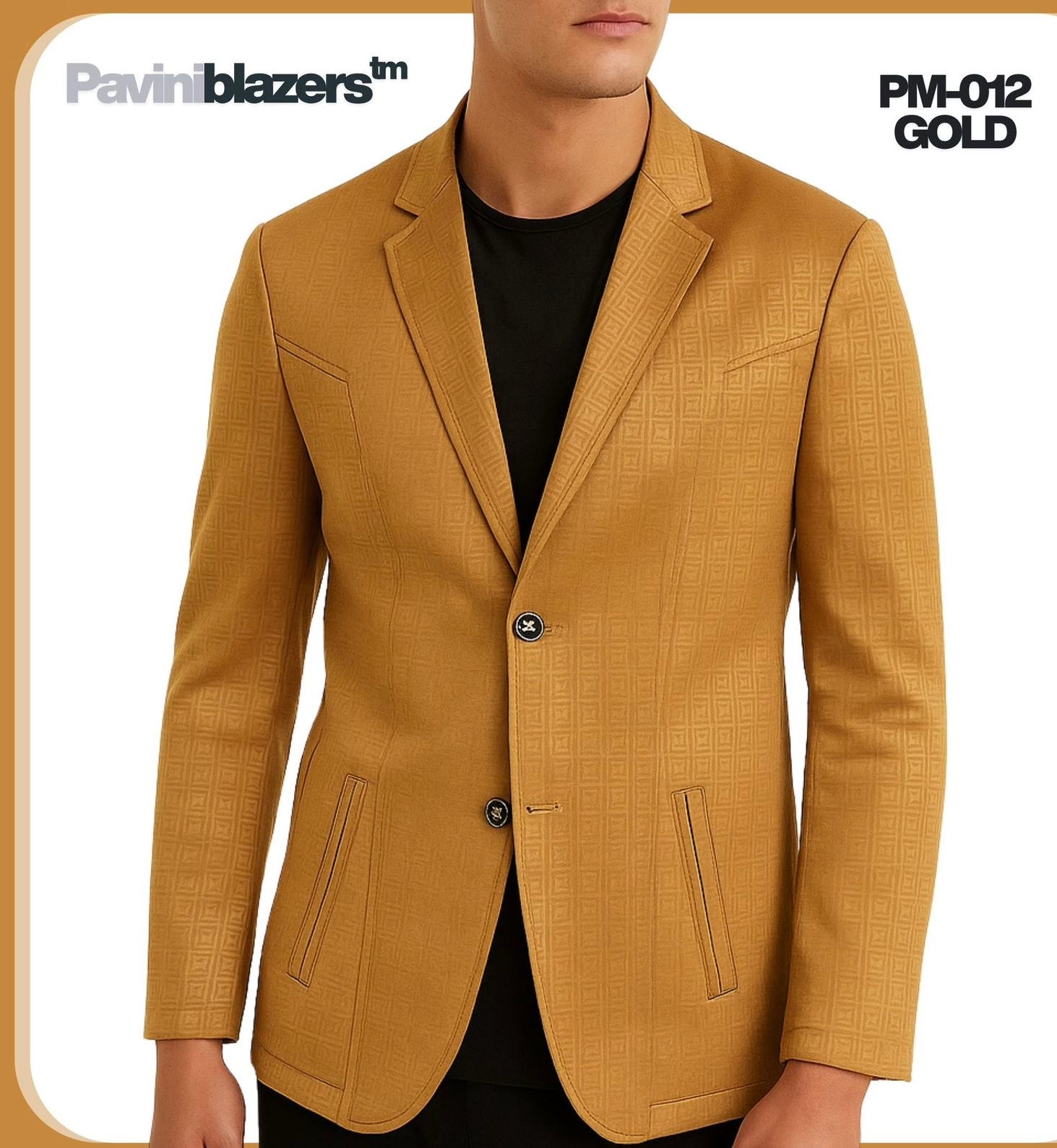 #PMS-012 KHAKI BLAZER PAVINI