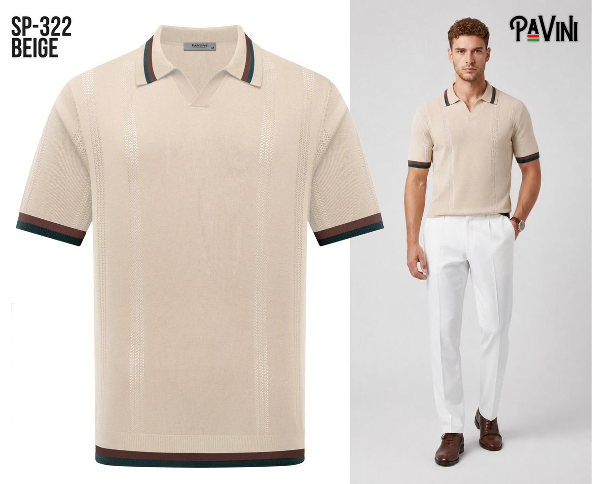 #SP-322 BEIGE POLO
